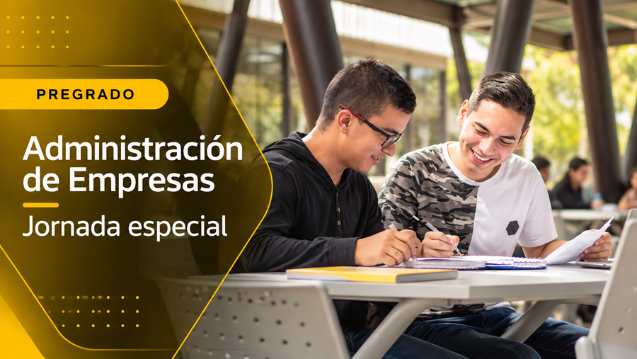 Programa Administración  de Empresas - Jornada especial
